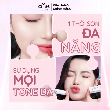 Son Kem Cats Lab Blur Lip Velvet 2.5g - Chất Lì Mềm Mịn, Dễ Tán, Giá 200.000 VND (Giảm từ 250.000)