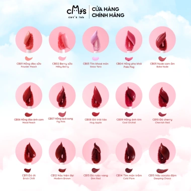Son Kem Cats Lab Blur Lip Velvet 2.5g - Chất Lì Mềm Mịn, Dễ Tán, Giá 200.000 VND (Giảm từ 250.000)