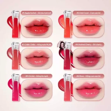 Son Kem Espoir Couture Lip Tint Glaze 5.5g - Màu Son Bền Dưỡng Ẩm Giá 299k Giảm Giá 7 Son Kem Espoir Couture Lip Tint Glaze 5.5g - Màu Son Bền Dưỡng Ẩm Giá 299k Giảm Giá 7
