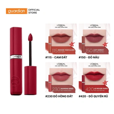 Son Kem Lì 16H Chuẩn Màu Căng Mướt L'Oreal Paris Infallible Matte Resistance 5ml Giá 359.000đ