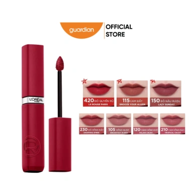 Son Kem Lì 16H Chuẩn Màu Căng Mướt L'Oreal Paris Infallible Matte Resistance 5ml Giá 359.000đ