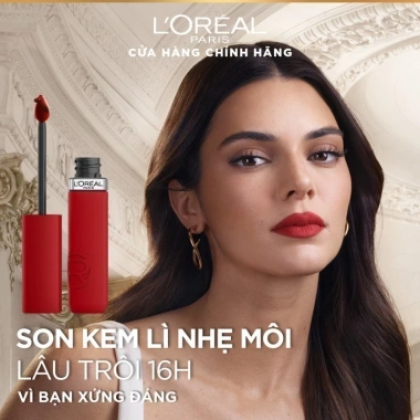 Son Kem Lì 16H Chuẩn Màu Căng Mướt L'Oreal Paris Infallible Matte Resistance 5ml Giá 359.000đ