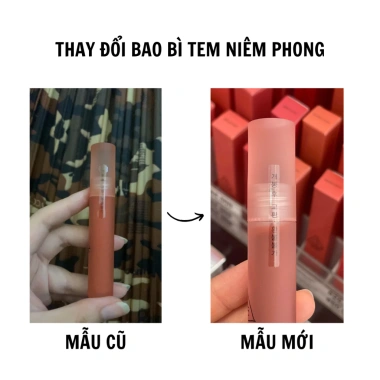 Son kem lì 3CE Blur Water Tint Cocolux: Màu mịn, bền trọn ngày, chỉ 378.000₫