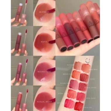 Son Kem Lì 3CE Blur Water Tint Sepia - Laydown Nhập Khẩu Chính Hãng - Giá chỉ 346.000 VND
