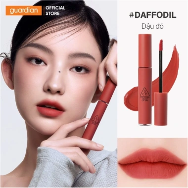 Son Kem Lì 3CE Velvet Lip Tint 4g - Mịn Màng Như Nhung, Giá Ưu Đãi 338k 9 Son Kem Lì 3CE Velvet Lip Tint 4g - Mịn Màng Như Nhung, Giá Ưu Đãi 338k 9
