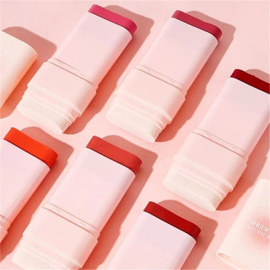 Son kem lì 6 màu TVLV Matte Solid Blush Stick 20g nude tự nhiên, chống nước, dùng nhiều lần, Giá 89.452₫