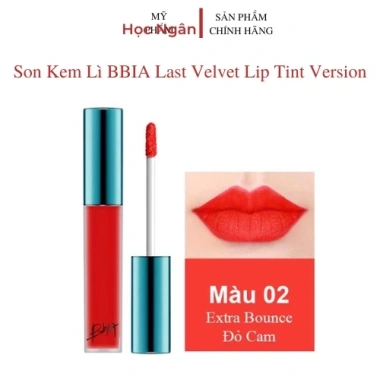 Son kem lì Bbia không trôi Hàn Quốc Last Velvet 02-12-25-38-39 - Giá 200k (giảm từ 258k)