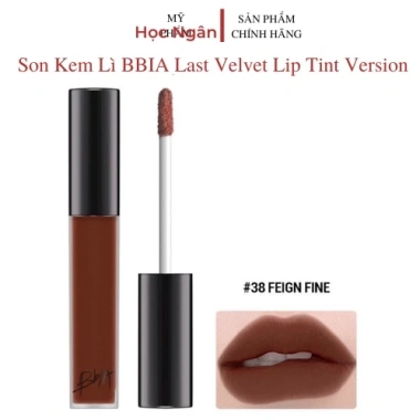 Son kem lì Bbia không trôi Hàn Quốc Last Velvet 02-12-25-38-39 - Giá 200k (giảm từ 258k) 5 Son kem lì Bbia không trôi Hàn Quốc Last Velvet 02-12-25-38-39 - Giá 200k (giảm từ 258k) 5