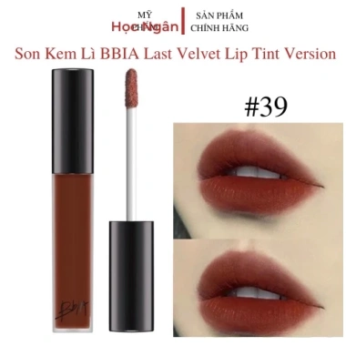 Son kem lì Bbia không trôi Hàn Quốc Last Velvet 02-12-25-38-39 - Giá 200k (giảm từ 258k)