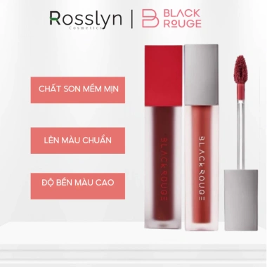 Son Kem Lì Black Rouge Air Fit Velvet Tint 4.5g Rosslyn Bền Màu Lâu Không Trôi Giá 251.000 VND 3