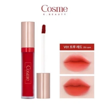 Son kem lì COSME Velvet Tint - Màu mịn, bám lâu, chỉ 280.000đ (giá gốc 336.000đ)