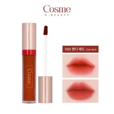 Son kem lì COSME Velvet Tint - Màu mịn, bám lâu, chỉ 280.000đ (giá gốc 336.000đ)