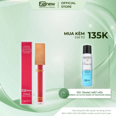 Son Kem Lì Dưỡng Ẩm Lâu Trôi Cao Cấp Benew iCloud Velvet Lip Tint - Giá chỉ 239.000 VND