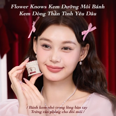 Son Kem Lì Flower Knows Strawberry Cupid 5ml - Son Bùn Nhung, Giá 385.000₫