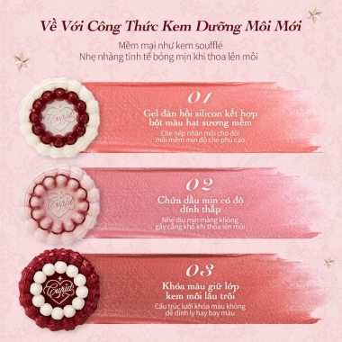 Son Kem Lì Flower Knows Strawberry Cupid 5ml - Son Bùn Nhung, Giá 385.000₫
