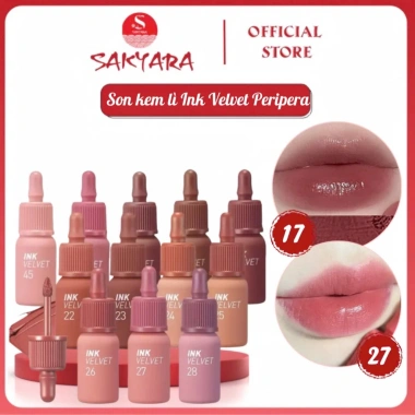 Son Kem Lì INK VELVET PERIPERA Airy Ink 26 Well Made Nude 4g - Cam Hồng Trà Sữa, giá chỉ 122.400 VND