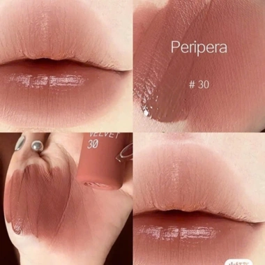Son Kem Lì INK VELVET PERIPERA Airy Ink 26 Well Made Nude 4g - Cam Hồng Trà Sữa, giá chỉ 122.400 VND