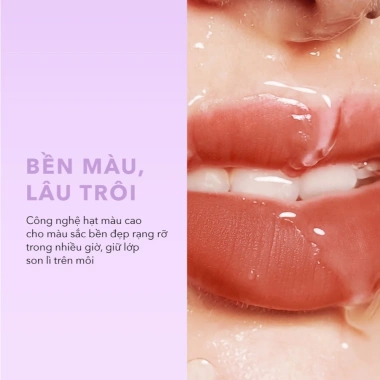 Son Kem Lì Kẹo Cotton Candy M.O.I Ho Ngọc Hà – Giá gốc 298.800, chỉ 249.000 đồng 6 Son Kem Lì Kẹo Cotton Candy M.O.I Ho Ngọc Hà – Giá gốc 298.800, chỉ 249.000 đồng 6