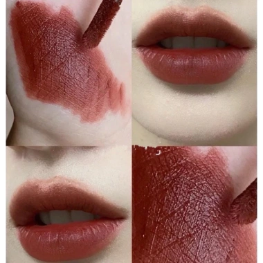 Son kem lì lâu trôi màu đỏ nâu - Độ bám 24h, dưỡng ẩm, giảm giá 22% chỉ 200.000₫ 2 Son kem lì lâu trôi màu đỏ nâu - Độ bám 24h, dưỡng ẩm, giảm giá 22% chỉ 200.000₫ 2