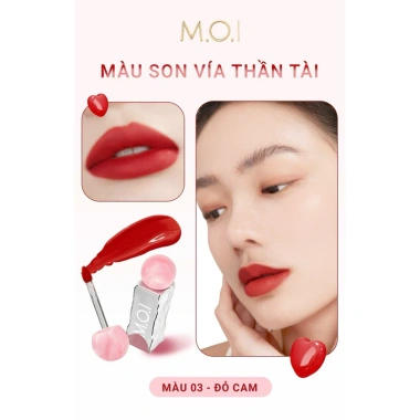 Son kem lì Lollipops Cotton Candy MOI Cosmetics Hồ Ngọc Hà - Giá chỉ 249.000đ (Giảm từ 301.290đ)