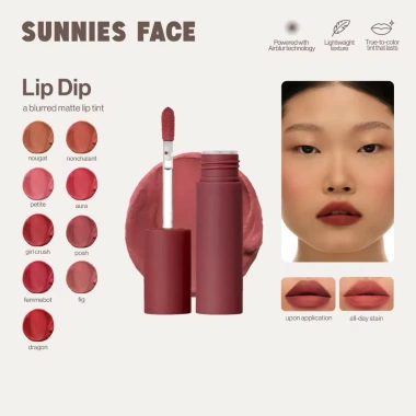 Son kem lì mềm mịn Sunnies Face 9 màu mới - Giá chỉ 275.000đ, ưu đãi đặc biệt