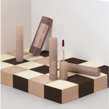 Son Kem Lì Merzy Lâu Trôi Academia Mellow Tint 4g Lên Màu Chuẩn 184k Skinfood 3 Son Kem Lì Merzy Lâu Trôi Academia Mellow Tint 4g Lên Màu Chuẩn 184k Skinfood 3