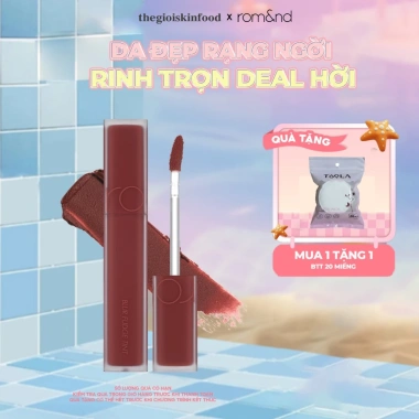Son Kem Lì Romand Blur Fudge Tint 5g - Mịn Môi, Lên Màu Chuẩn, Giá Ưu Đãi 215k