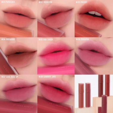 Son Kem Lì Romand Blur Fudge Tint 5g - Mịn Môi, Lên Màu Chuẩn, Giá Ưu Đãi 215k 6 Son Kem Lì Romand Blur Fudge Tint 5g - Mịn Môi, Lên Màu Chuẩn, Giá Ưu Đãi 215k 6