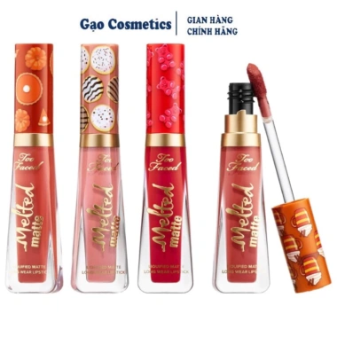 Son kem lì Too Faced Melted Matte Liquid - Đậm màu, không trôi, giá chỉ 350.000₫