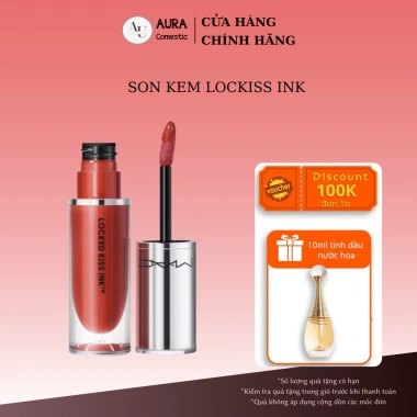 Son Kem Locked Kiss Ink 4ml - Khong Lem, Bền Màu 24h, Giá Ưu Đãi 950k Auracomestic