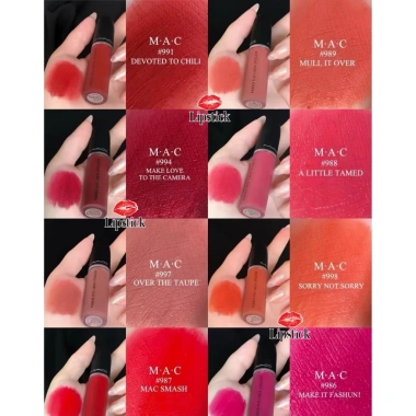 Son Kem MAC 991 Devoted To Chili Đỏ Đất Powder Kiss Liquid - giá chỉ 550.000đ
