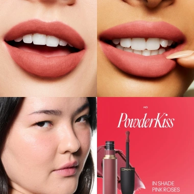 Son kem MAC Powder Kiss Lip & Cheek Mousse - Bền màu 10h, ẩm mịn, chỉ 880k