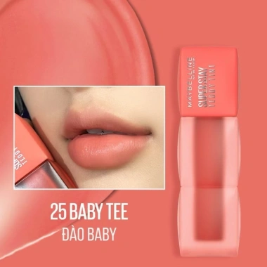 Son kem Maybelline Superstay Teddy Tint 5ml Nhập khẩu chính hãng - Màu tự nhiên, bám lâu 24h, giá 246.000₫