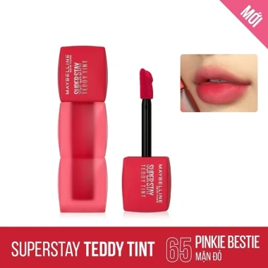 Son kem Maybelline Superstay Teddy Tint 5ml Nhập khẩu chính hãng - Màu tự nhiên, bám lâu 24h, giá 246.000₫