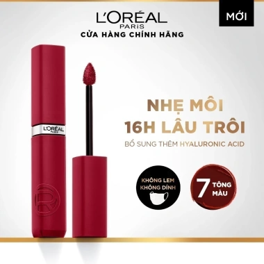 Son kem mịn lì nhẹ môi LOreal Paris Matte Resistance 5ml 16H lâu trôi 289.000đ 2 Son kem mịn lì nhẹ môi LOreal Paris Matte Resistance 5ml 16H lâu trôi 289.000đ 2