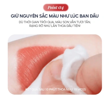 Son Kem Siêu Lì FORENCOS Tattoo Clair Velvet Tint 4g - Giá 175k, Phù Hợp Mọi Phong Cách 6