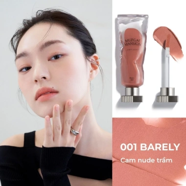 Son Kem Thuần Chay Muzigae Manson Objet Liquid 6ml - Mịn Lì, Lâu Trôi, Chính Hãng