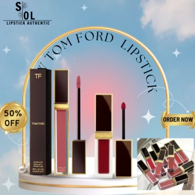 Son kem Tom Ford Gloss Luxe Matte siêu mịn: Che khuyết điểm môi, giảm giá 22% chỉ 865k