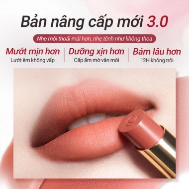 Son lì CARSLAN Matte Kiss mịn nhẹ, lâu trôi 3.2g - Chỉ 269.000đ