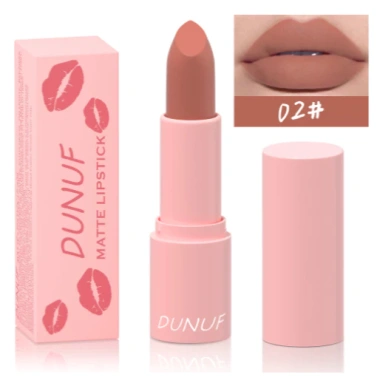Son lì Dunuf 12 màu - Dưỡng ẩm, không thấm nước, môi quyến rũ, giá 42.350₫ 4 Son lì Dunuf 12 màu - Dưỡng ẩm, không thấm nước, môi quyến rũ, giá 42.350₫ 4