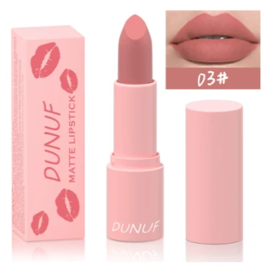 Son lì Dunuf 12 màu - Dưỡng ẩm, không thấm nước, môi quyến rũ, giá 42.350₫