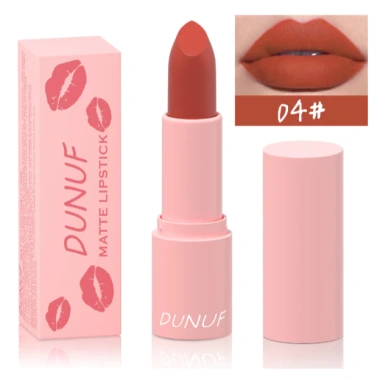 Son lì Dunuf 12 màu - Dưỡng ẩm, không thấm nước, môi quyến rũ, giá 42.350₫ 6 Son lì Dunuf 12 màu - Dưỡng ẩm, không thấm nước, môi quyến rũ, giá 42.350₫ 6