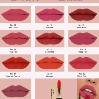 Son Lì Helen Matte Lipstick 3,5gr – Không lem, không trôi, không khôi, Giá chỉ 335.000₫