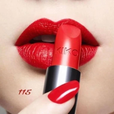Son lì Kiko 115 màu Đỏ - Bám màu lâu trôi, trẻ trung năng động, giảm giá 350.000₫