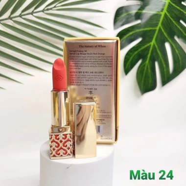 Son Lì Mền Mịn Whoo Hoàng Hậu - Màu lâu trôi, bền màu, dưỡng môi, chỉ 220.000₫ 10