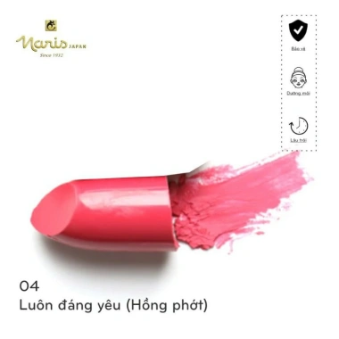 Son lì mịn môi Naris Ailus Stress Free chính hãng - Giá ưu đãi 285.000₫