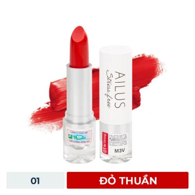 Son lì mịn môi Naris Ailus Stress Free Listick Nhật Bản 4g - Giá chỉ 325.000đ, giảm mạnh