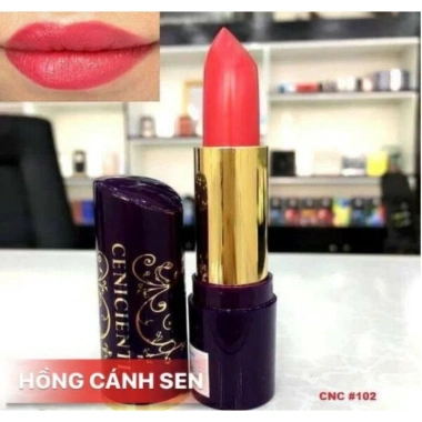 Son lì mịn môi Naris CNC New Smooth - Lâu trôi, màu tươi, chỉ 408.000₫