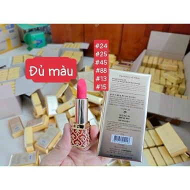 Son Lì Whoo Hoàng Cung Chính Hãng Hàn Quốc - Dưỡng ẩm, Bám Lâu, Giảm Giá 480k