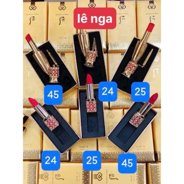 Son Lì Whoo Hoàng Cung Chính Hãng Hàn Quốc - Dưỡng ẩm, Bám Lâu, Giảm Giá 480k 8 Son Lì Whoo Hoàng Cung Chính Hãng Hàn Quốc - Dưỡng ẩm, Bám Lâu, Giảm Giá 480k 8